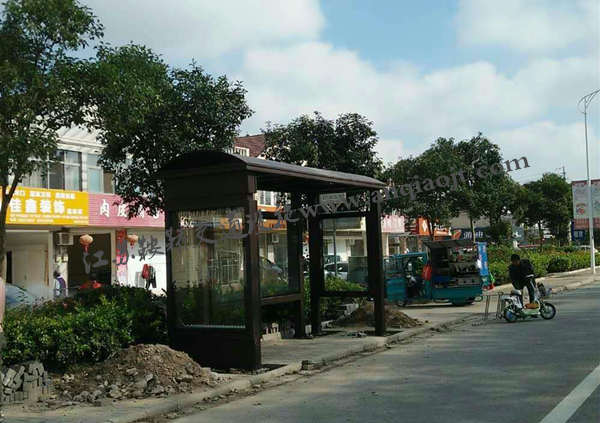 江蘇鹽城鄉鎮候車(chē)亭案例
